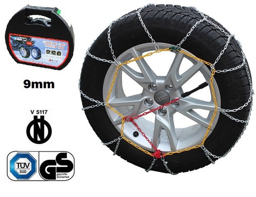 Catene neve 9mm fiat panda - fiat,